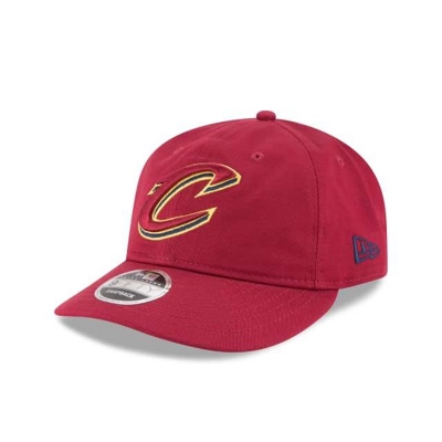 Sapca New Era Cleveland Cavaliers NBA Team Choice Retro Crown 9FIFTY Snapback - Rosii